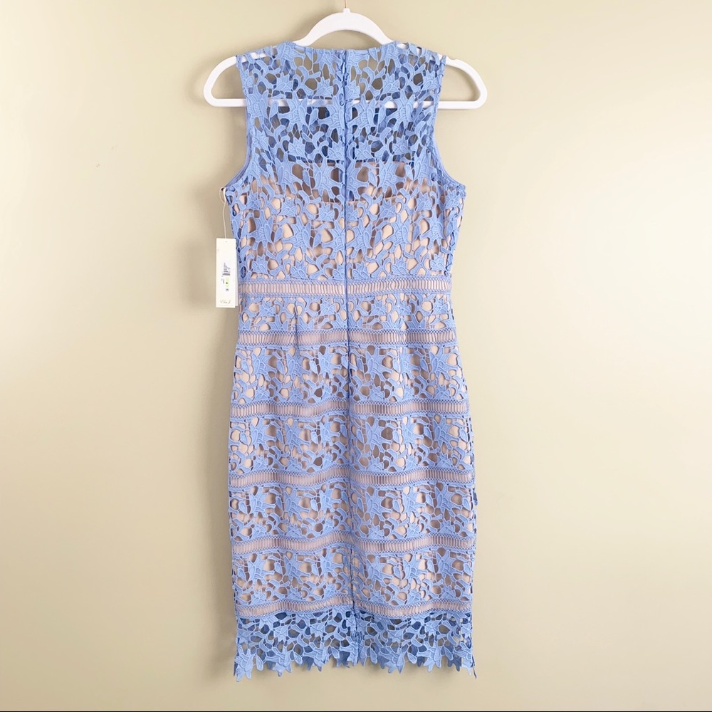 Eliza J Lace MIDI Sheath Dress - Picture 4 of 8